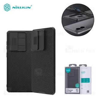 قاب محافظ نیلکین سامسونگ Samsung Galaxy S25 Edge Nillkin CamShield Pro Case دارای محافظ دوربین