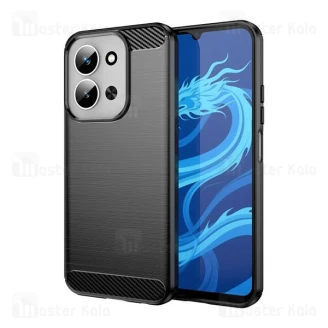 قاب فیبر کربنی شیائومی Xiaomi Redmi 15C 4G / Poco C85 4G Rugged Armor Fiber Carbon