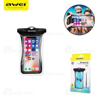 کیف ضد آب اوی Awei X34 Waterproof Phone Bag سازگار با گوشیهای تا 6.5 اینچ