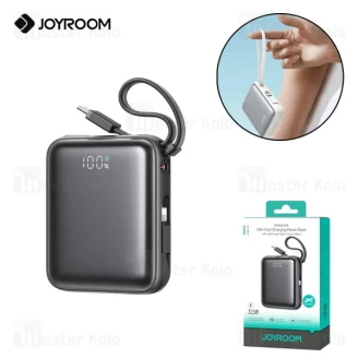 پاوربانک 10000 جویروم Joyroom JR-PBF27 توان 22.5 وات با کابل متصل جمع شونده