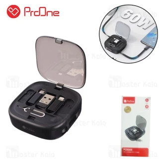 پک کابل چند منظوره پرووان Proone PCK005 توان 60 وات همراه با کابل جمعشونده
