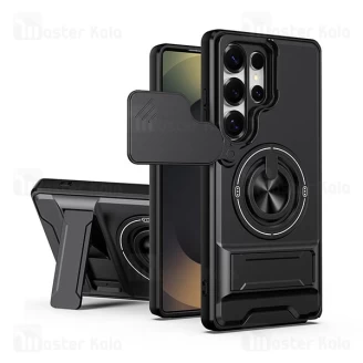 قاب ضد ضربه مگنتی Samsung Galaxy S25 ULTRA Magnetic Multifunctional Case دارای محافظ دوربین