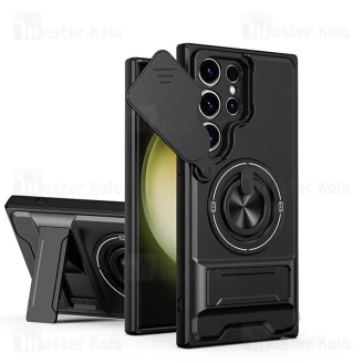 قاب ضد ضربه مگنتی Samsung Galaxy S22 ULTRA Magnetic Multifunctional Case دارای محافظ دوربین