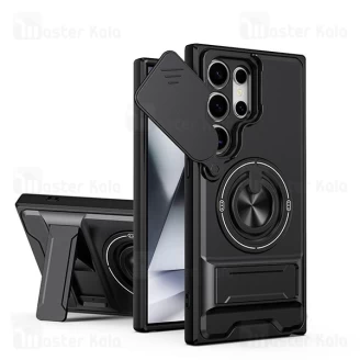 قاب ضد ضربه مگنتی Samsung Galaxy S21 ULTRA Magnetic Multifunctional Case دارای محافظ دوربین