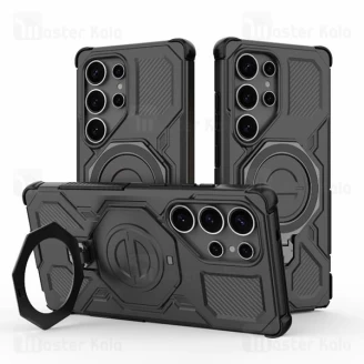 قاب ضد ضربه مگنتی Samsung Galaxy S25 Ultra MK Case