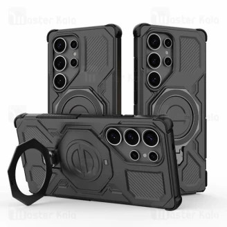 قاب ضد ضربه مگنتی Samsung Galaxy S25 Ultra MK Case