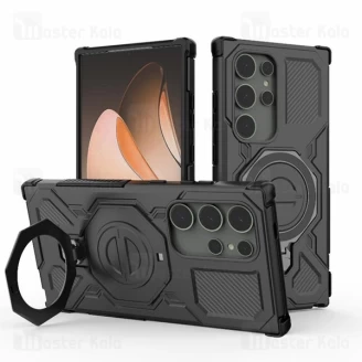 قاب ضد ضربه مگنتی Samsung Galaxy S24 Ultra MK Case
