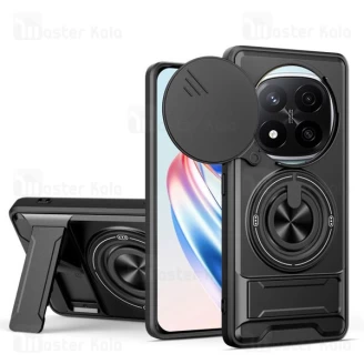 قاب ضد ضربه مگنتی Xiaomi Redmi Note 14 Pro Plus 5G Magnetic Multifunctional Case دارای محافظ دوربین