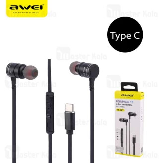هندزفری سیمی Type C اوی Awei PC-10T