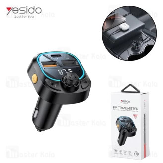 شارژر فندکی و پخش کننده بلوتوث یسیدو Yesido Y70