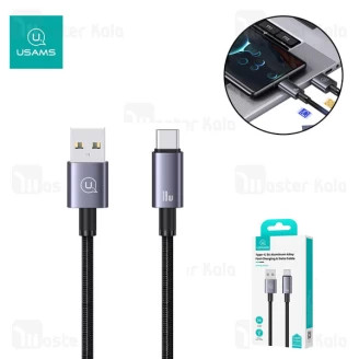 کابل Type-C یوسمز USAMS SJ680 طول 0.25 متر توان 18 وات