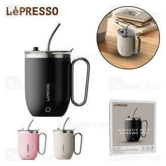 ماگ همزن دار لپرسو LePresso Sip Spin LPCFFASM0073 ظرفیت 0.42 لیتر