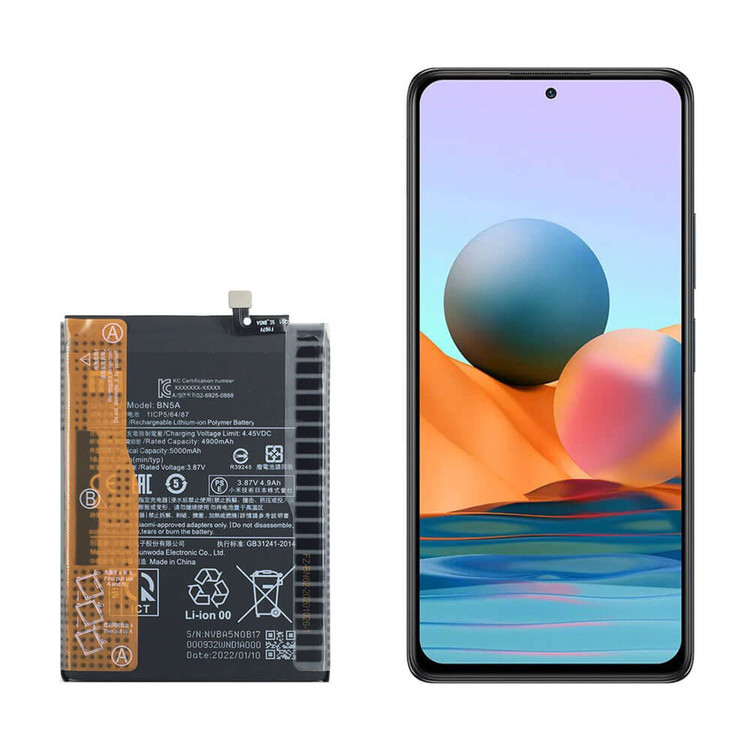 باتری گوشی شیائومی Redmi Note 10 pro مدل BM57