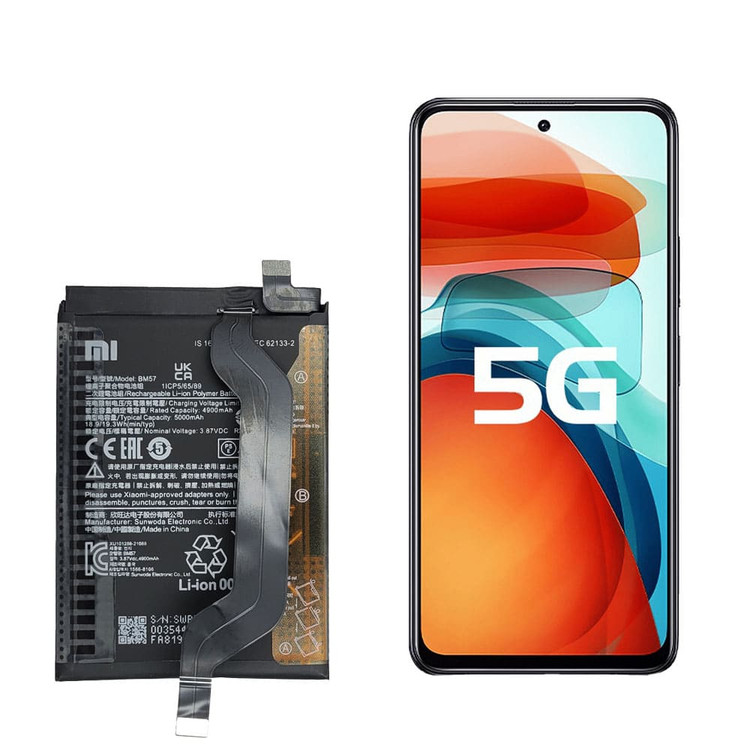 باتری گوشی شیائومی Redmi Note 10 pro مدل BM57