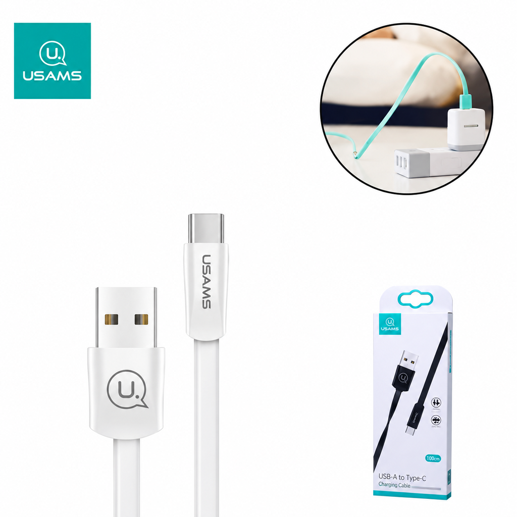 کابل Type-C یوسمز Usams SJ200 طول 1.2 متر توان 10 وات