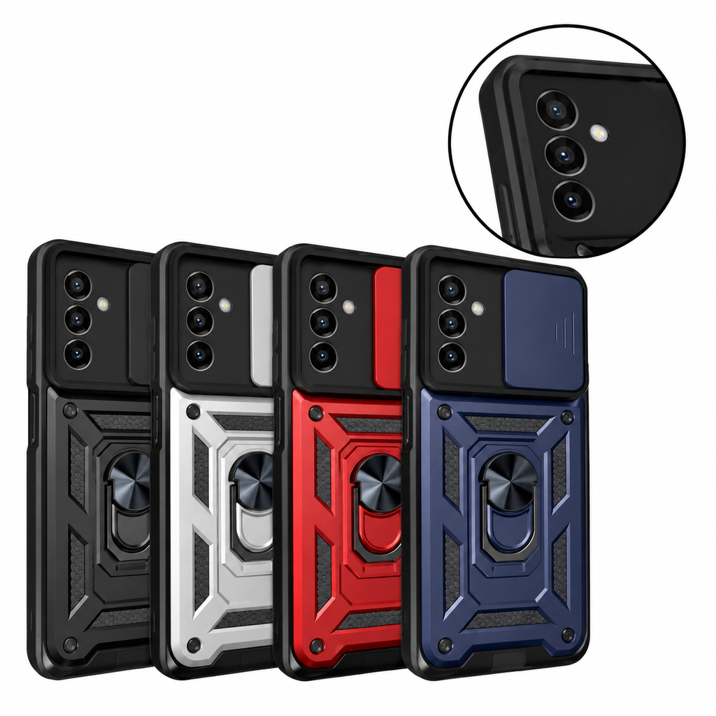 گارد محافظ ضد ضربه انگشتی Samsung M23 / M13 SHUNIJA Case دارای محافظ دوربین