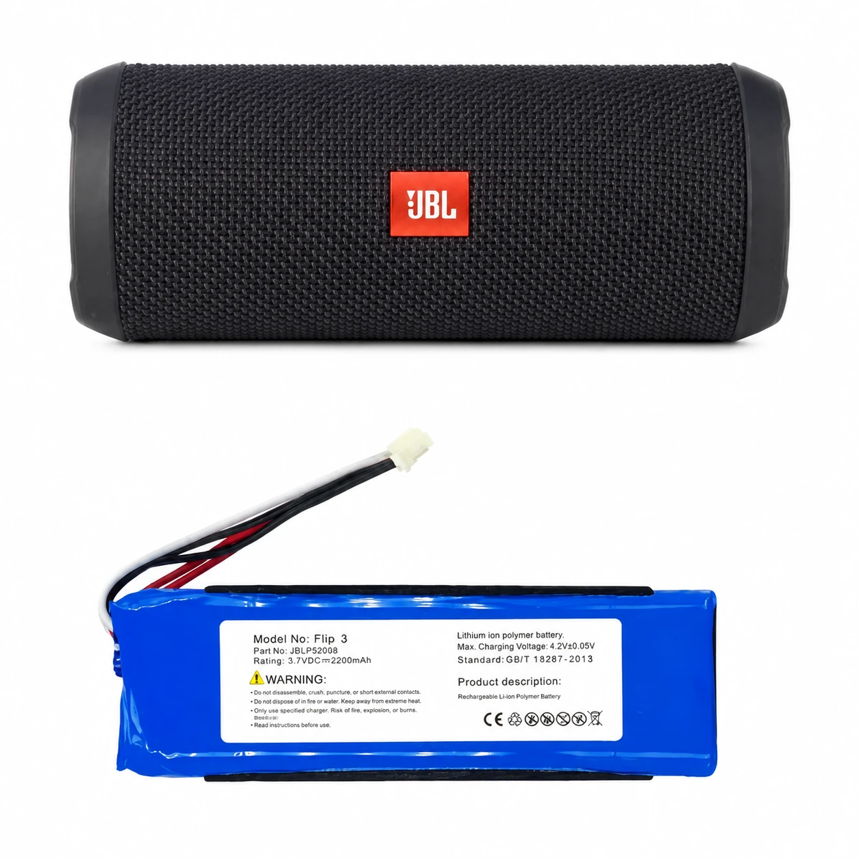 باتری اسپیکر JBL مدل flip 3
