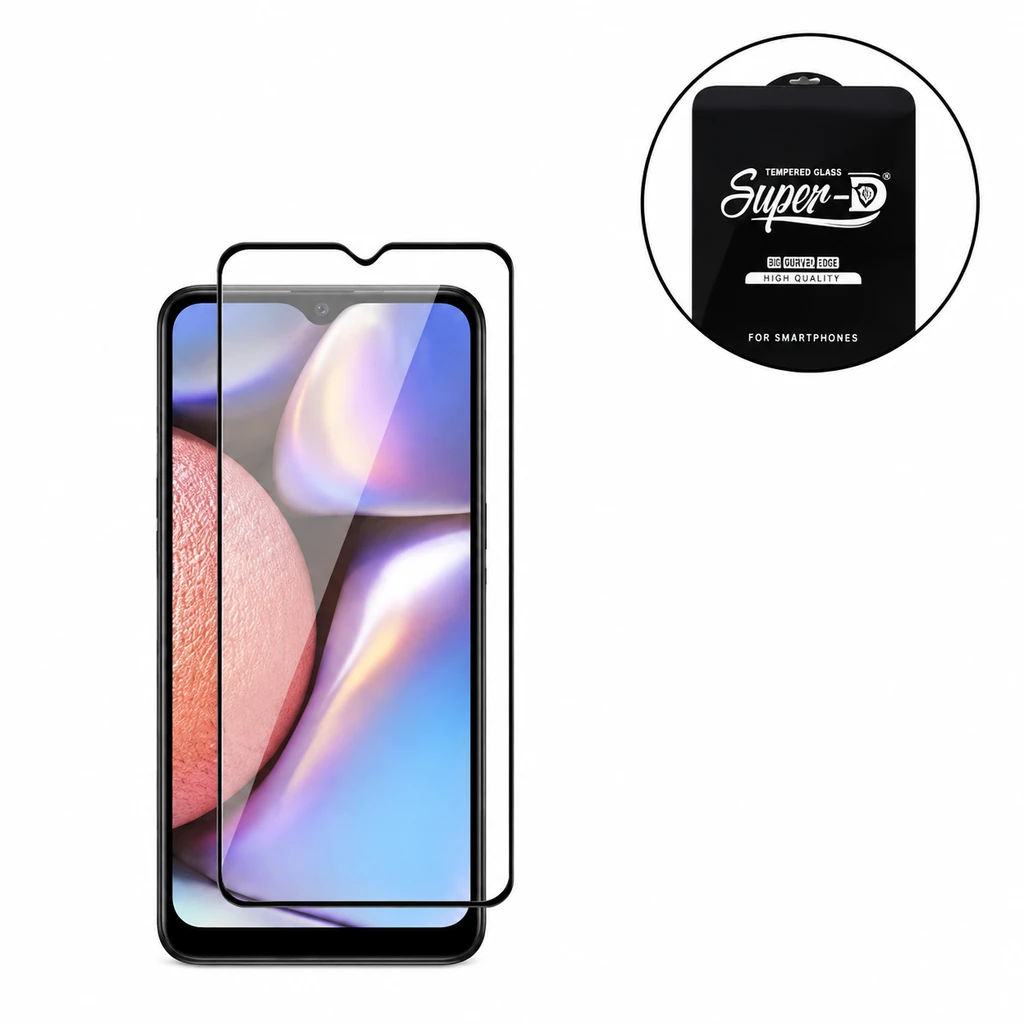 گلس تمام صفحه تمام چسب Samsung Galaxy A10 / A10S Super D Mietubl Glass