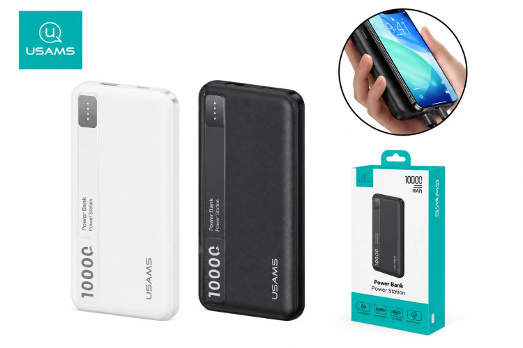 پاوربانک 10000 یوسمز USAMS CD262 توان 10 وات