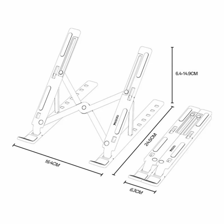استند لپ تاپ و تبلت یسیدو Yesido LP07