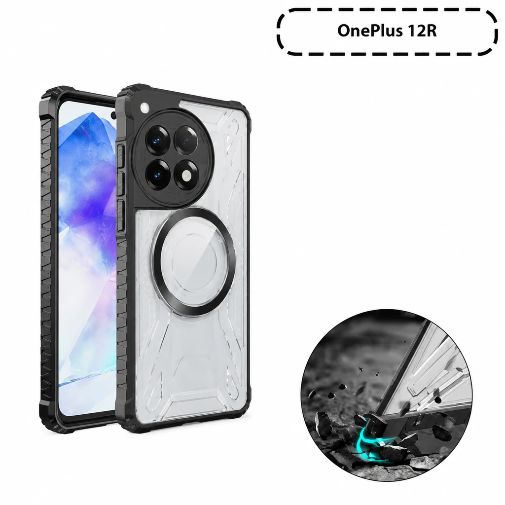 قاب مگنتی آرمور وان پلاس OnePlus 12R Magnetic Armor