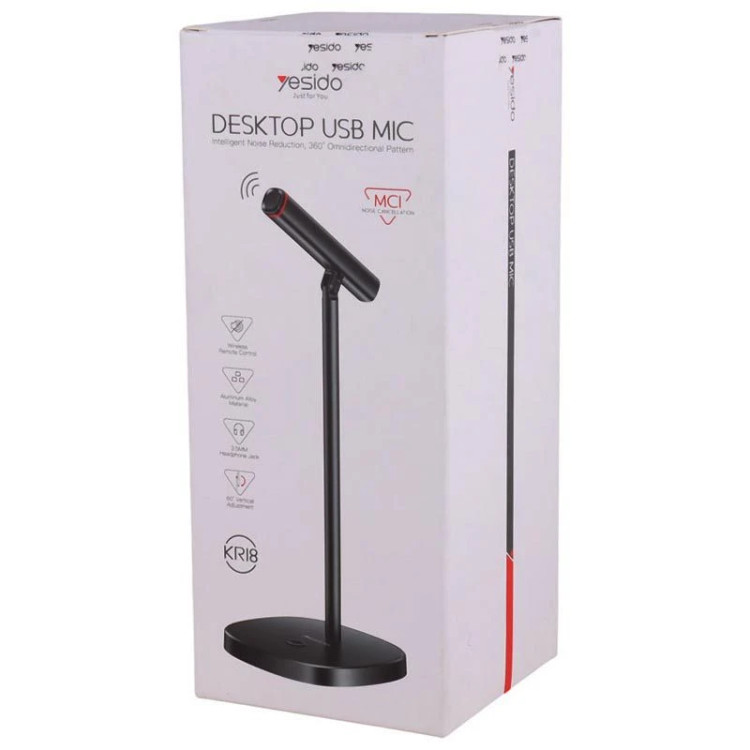 میکروفون رومیزی سیمی یسیدو Yesido KR18