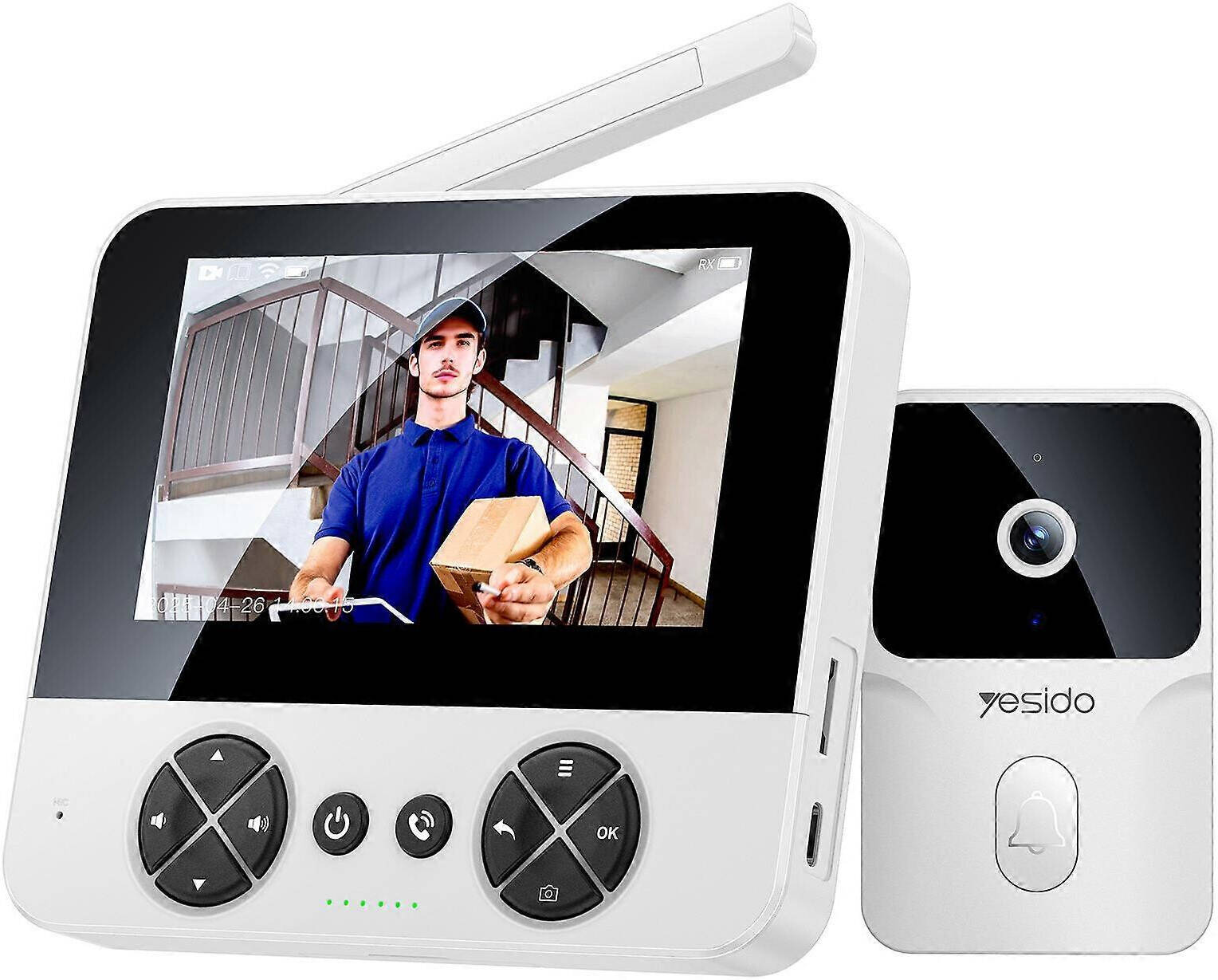 زنگ در هوشمند یسیدو Yesido KM27 Video Doorbell