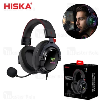 هدفون سیمی گیمینگ هیسکا Hiska GHR-08