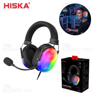 هدفون سیمی گیمینگ هیسکا Hiska GHR-07