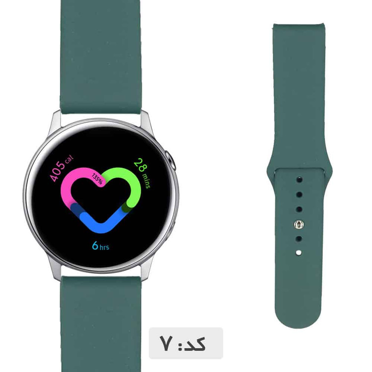 بند سیلیکونی ساعت سامسونگ Galaxy Watch Active
