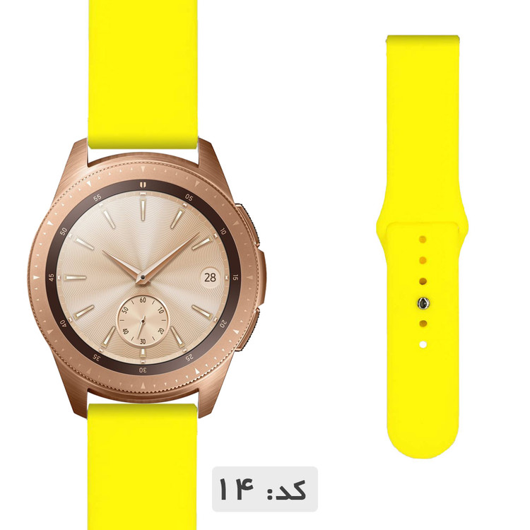 بند سیلیکونی ساعت سامسونگ Galaxy Watch 42mm
