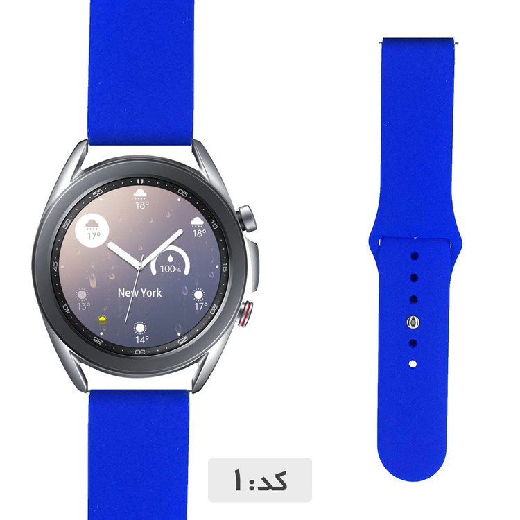 بند سیلیکونی ساعت سامسونگ Galaxy Watch 3 41mm