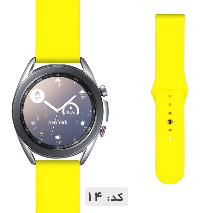 بند سیلیکونی ساعت سامسونگ Galaxy Watch 3 41mm