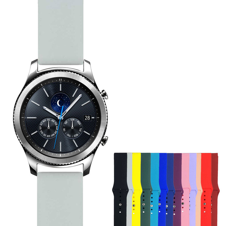بند سیلیکونی ساعت سامسونگ Gear S3 Classic