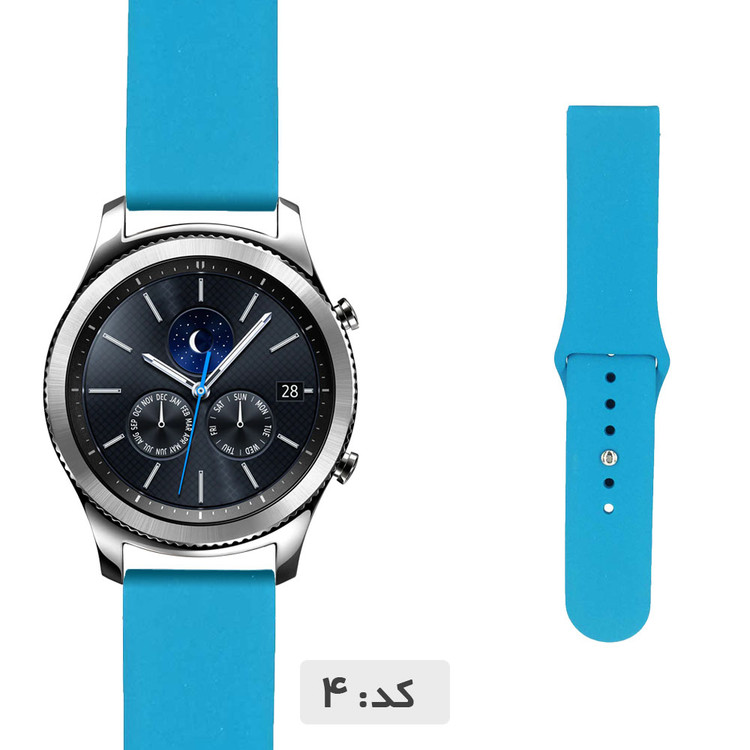 بند سیلیکونی ساعت سامسونگ Gear S3 Classic