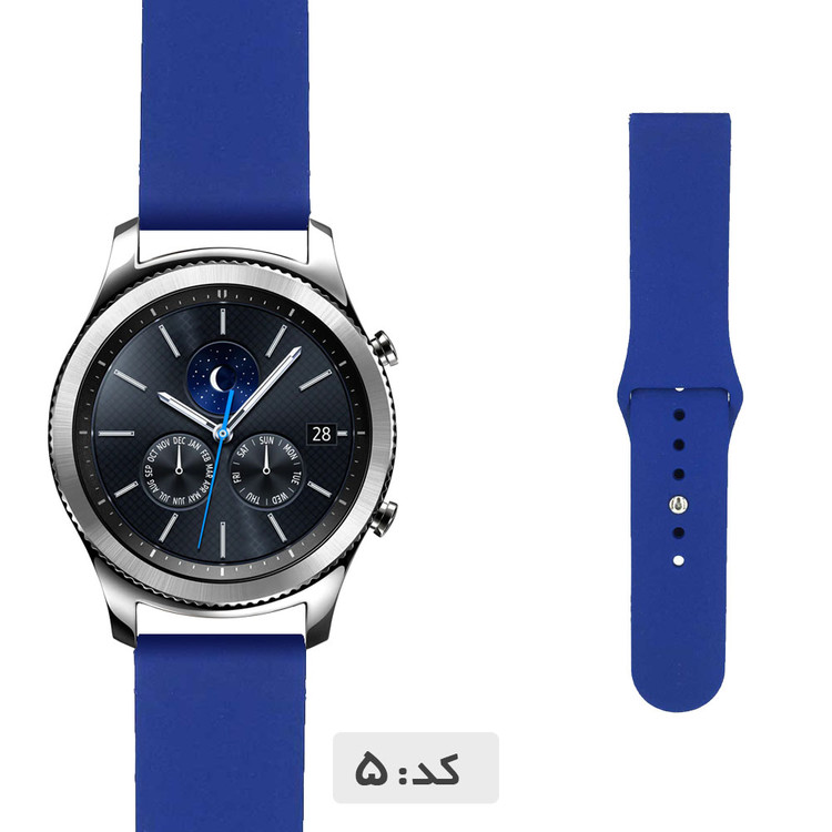 بند سیلیکونی ساعت سامسونگ Gear S3 Classic