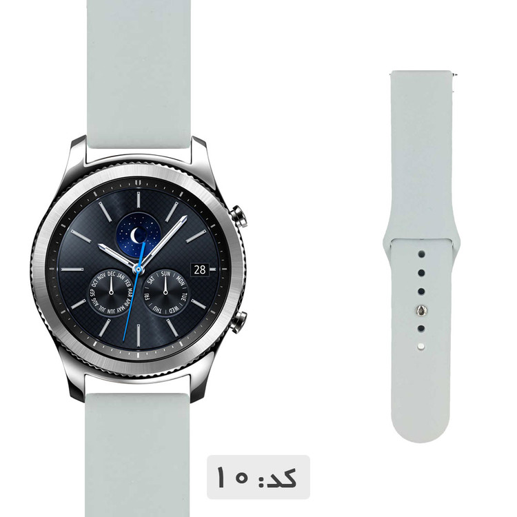 بند سیلیکونی ساعت سامسونگ Gear S3 Classic