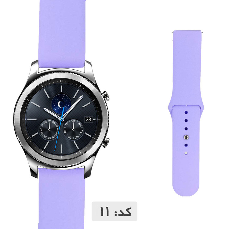 بند سیلیکونی ساعت سامسونگ Gear S3 Classic
