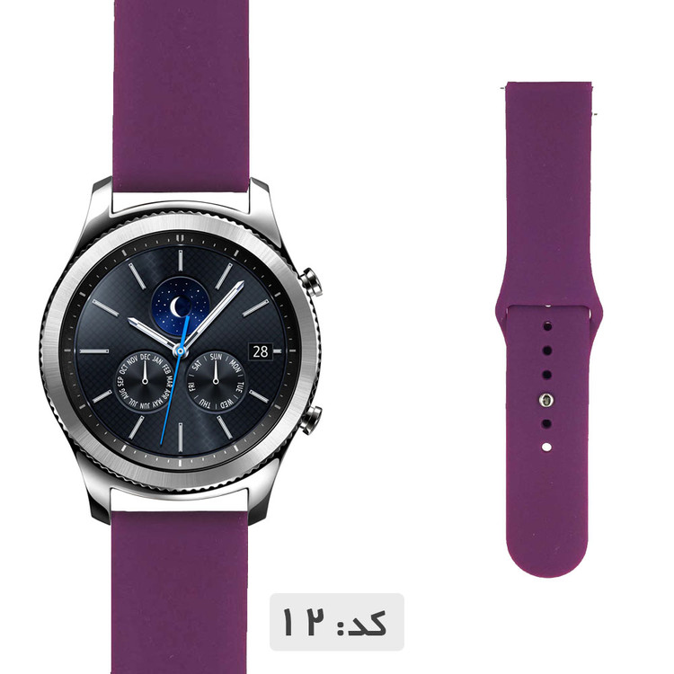 بند سیلیکونی ساعت سامسونگ Gear S3 Classic
