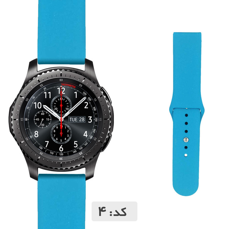 بند سیلیکونی ساعت سامسونگ Gear S3 Frontier