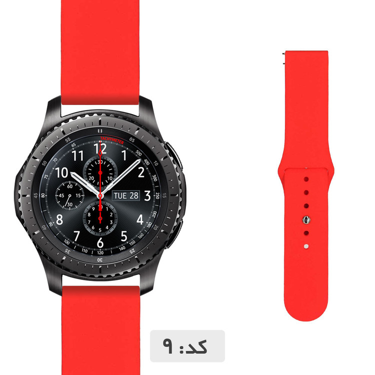 بند سیلیکونی ساعت سامسونگ Gear S3 Frontier