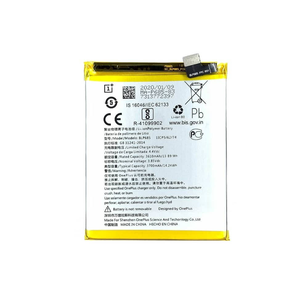 باتری گوشی وان پلاس 6T مدل BLP685