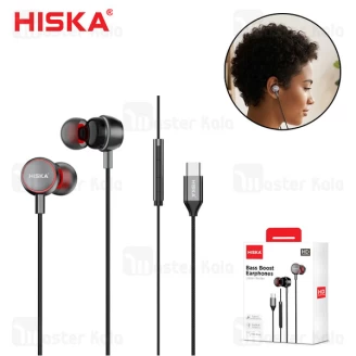 هندزفری سیمی Type C هیسکا Hiska HK-747C